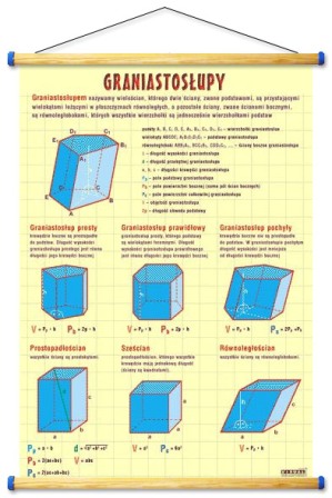 Geometria-rabatowy zestaw 12 plansz + wskażnik 100 cm PCV